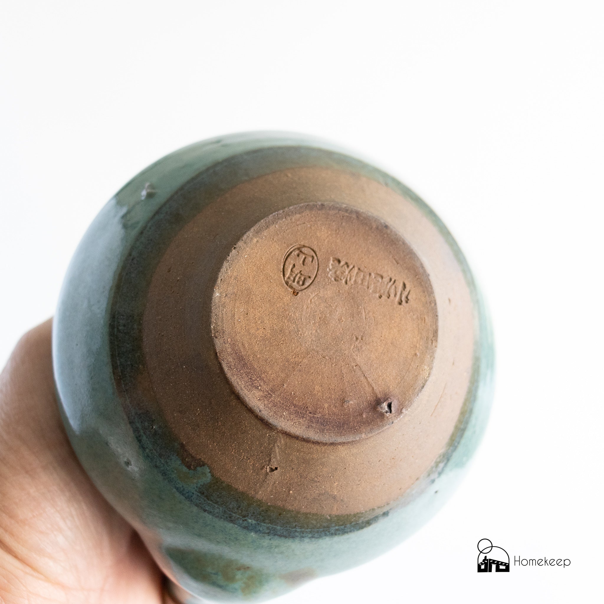 Ceramic Teapot with Wicker Handle - Homekeep Market