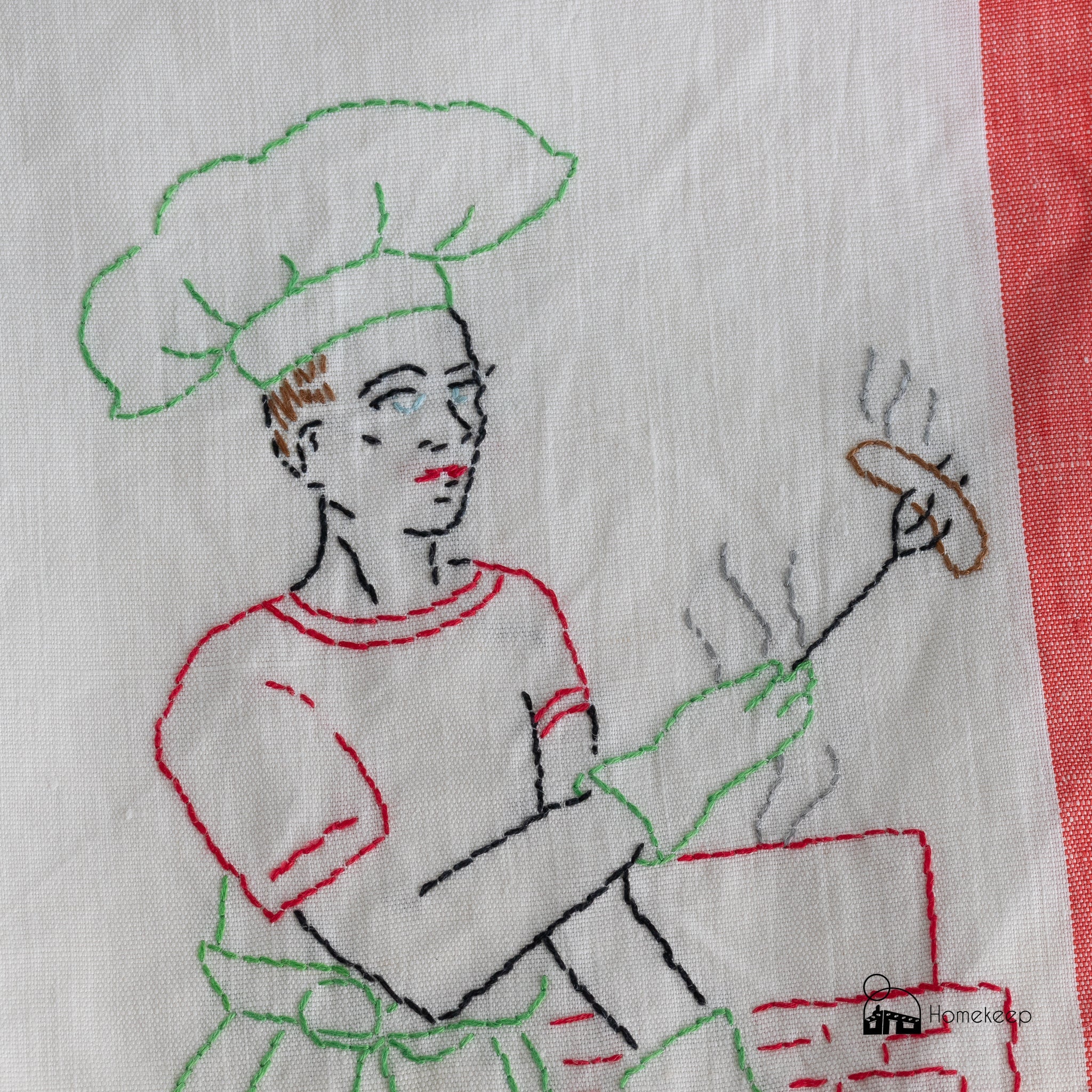 "His" Man Grilling Vintage Kitchen Towel - Homekeep Market