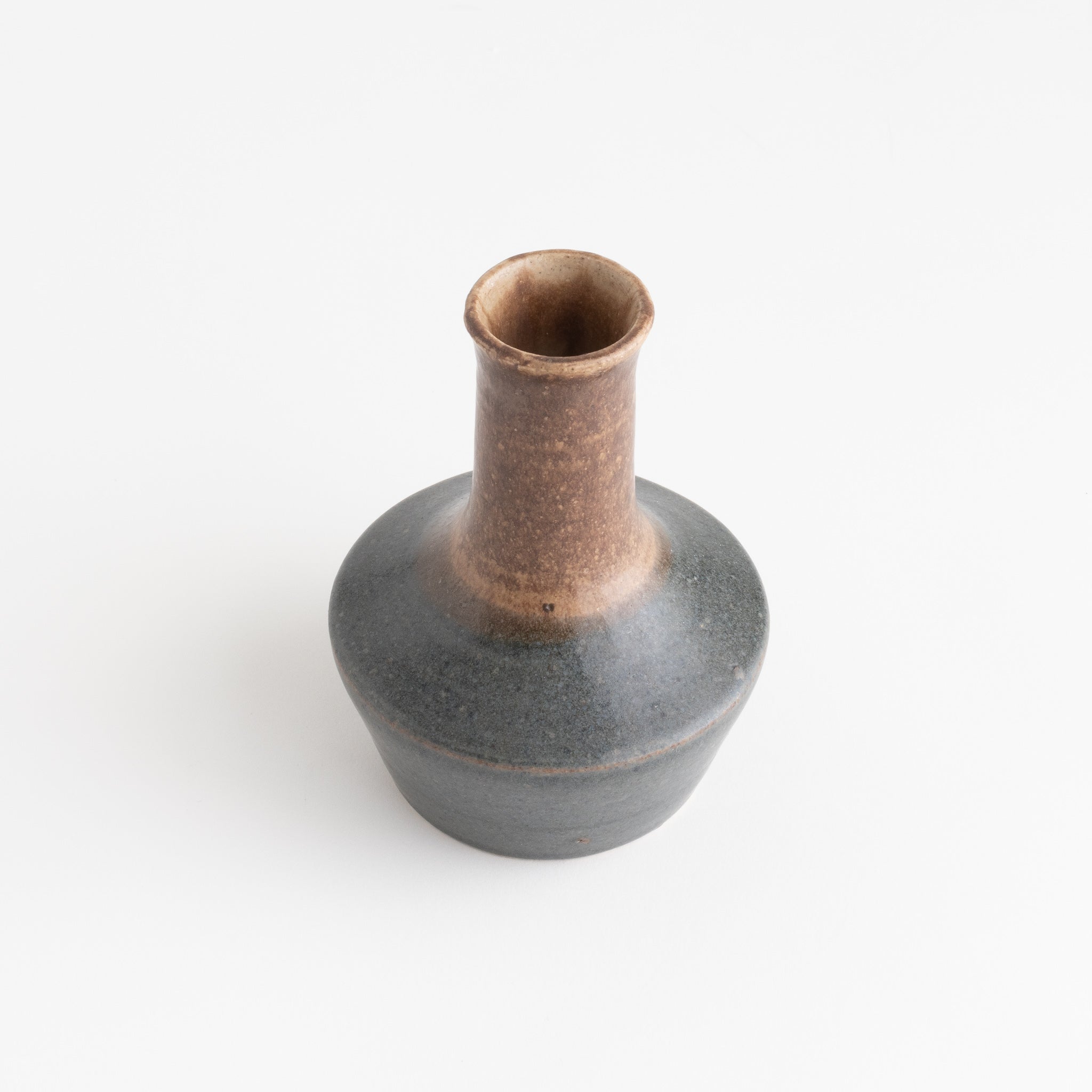 Rustic Handmade Ceramic Vase with Earth-Toned Glaze - Homekeep Market