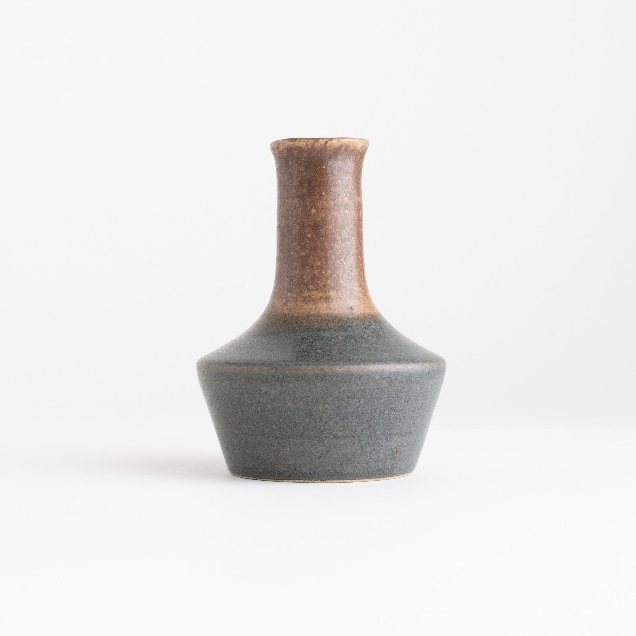 Rustic Handmade Ceramic Vase with Earth-Toned Glaze - Homekeep Market