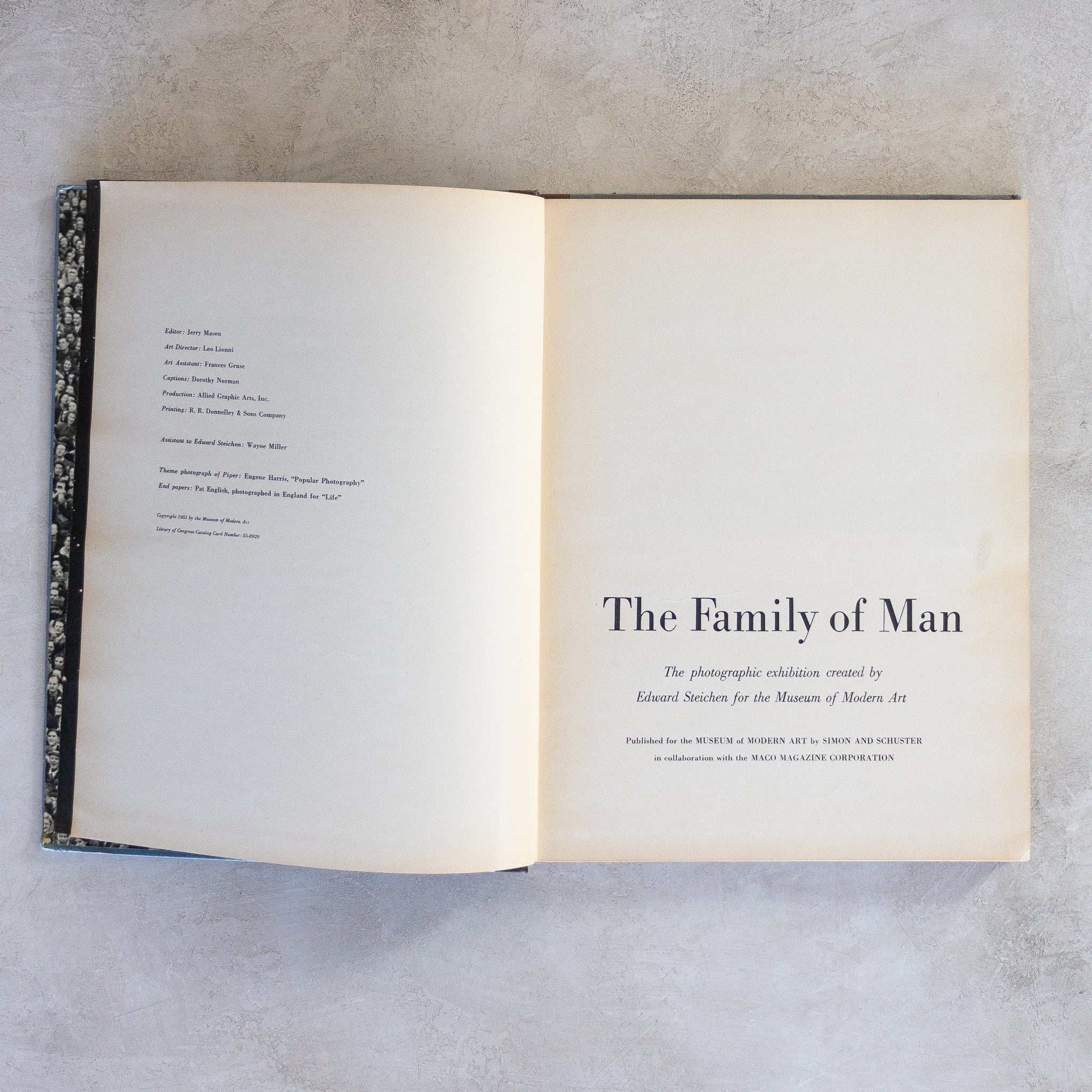 The Family of Man created by Edward Steichen for the Museum of Modern Art - Homekeep Market