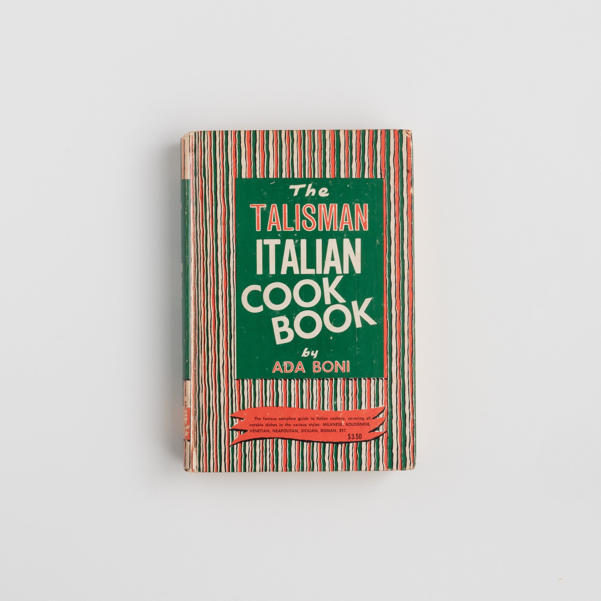 "The Talisman Italian Cook Book" Ronzoni Edition - Homekeep Market