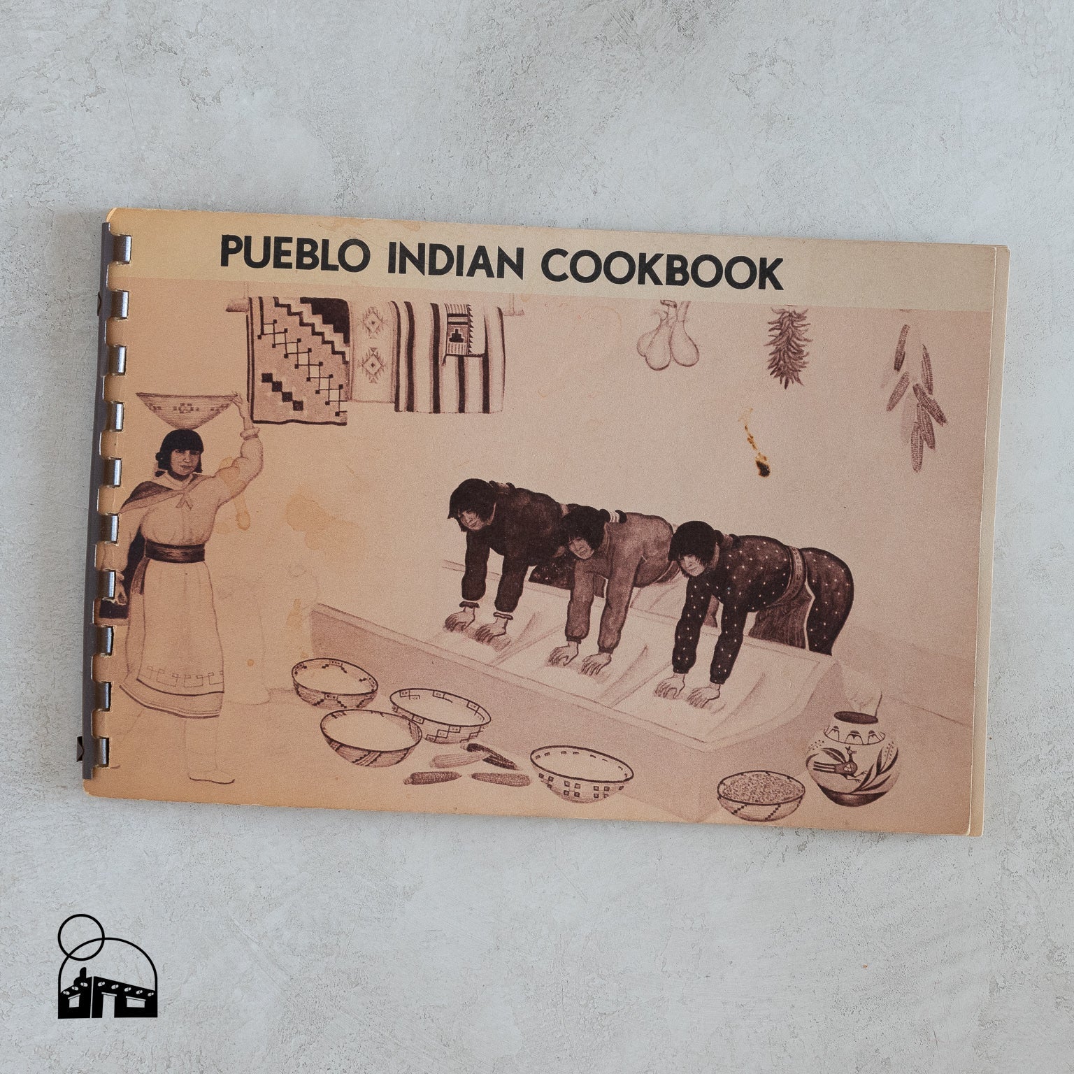 Vintage 1972 Pueblo Indian Cookbook by Compiled and Edited by Phyllis Hughes - Homekeep Market