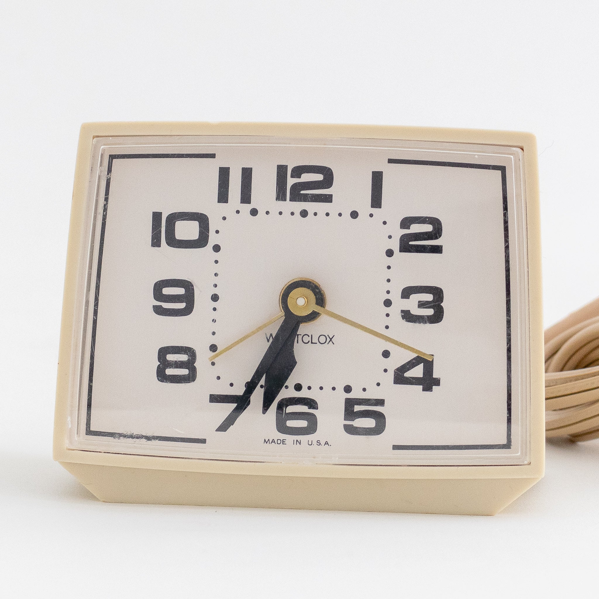 Vintage Electric Westclox Alarm Clock Model #22189 - Homekeep Market
