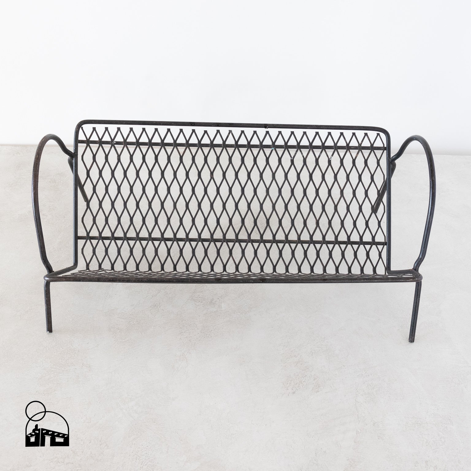 Vintage Metal Wire Book Rack - Homekeep Market