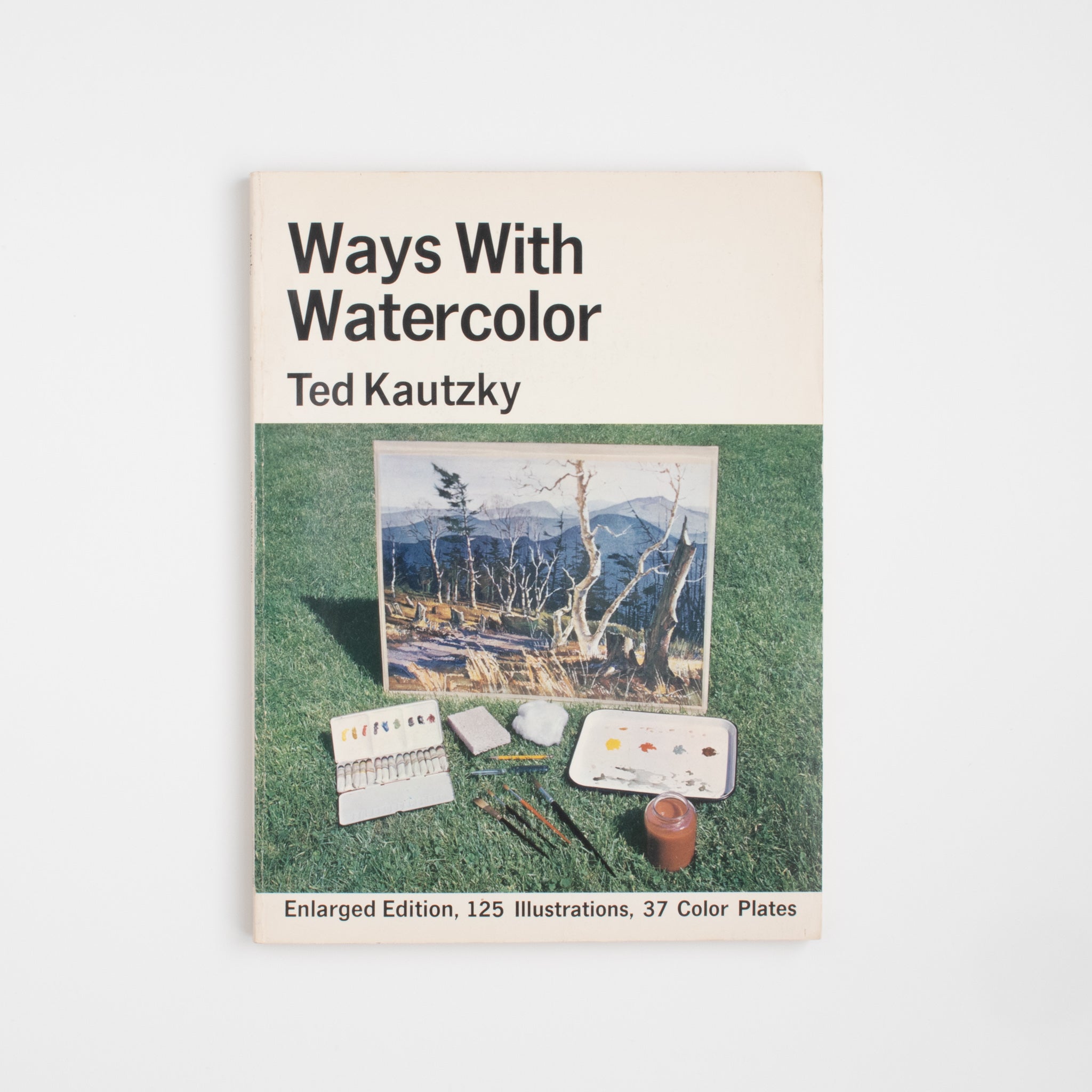 "Ways With Watercolor" book by Ted Kautzky - Homekeep Market